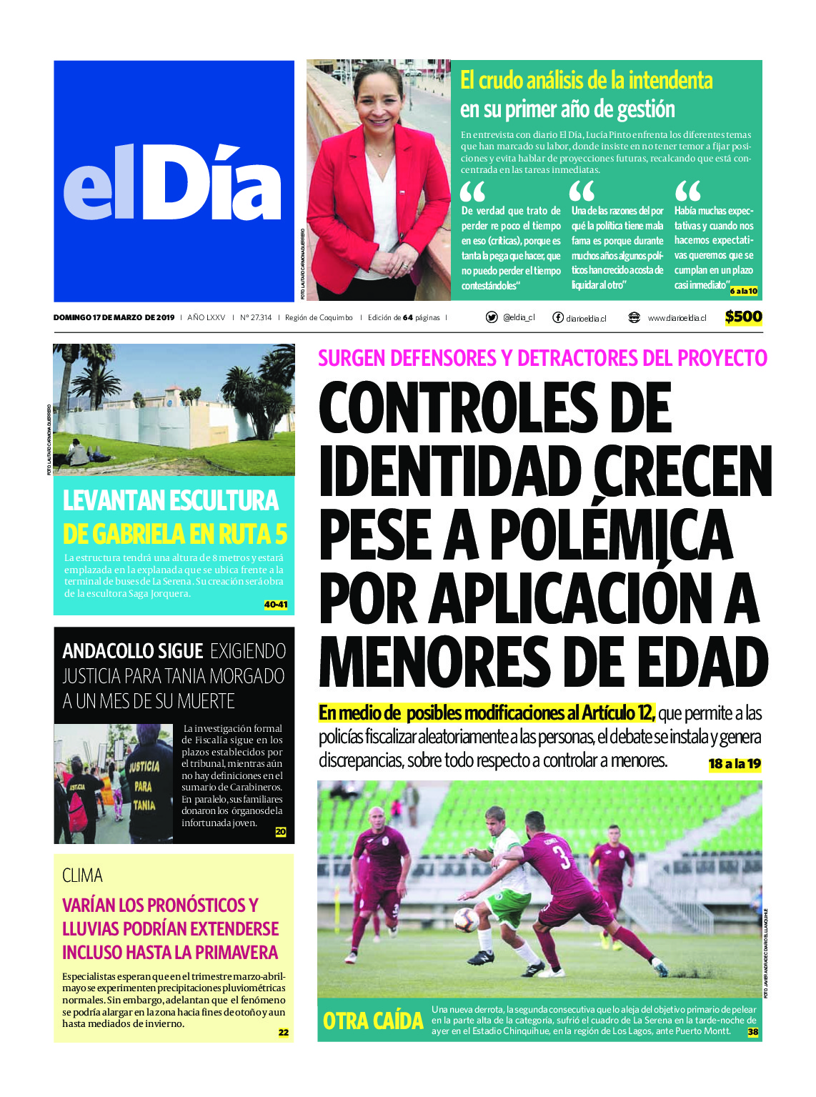 Diario El Día 17-03-2019 | Diario El Día196291