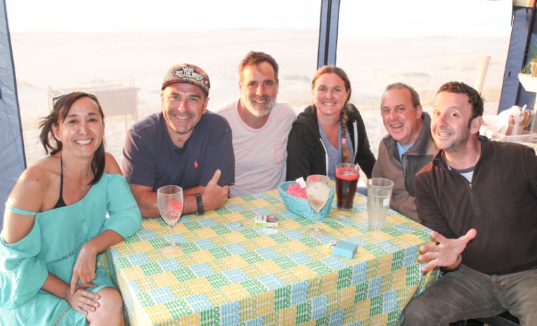 Marcela Figueras, Álvaro Maturana,  Cristian Echeverría, María José Gana, Pablo Zunino y Cristian Orthusteguy.
