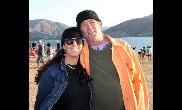 Vivian García y Daniel  Warner.