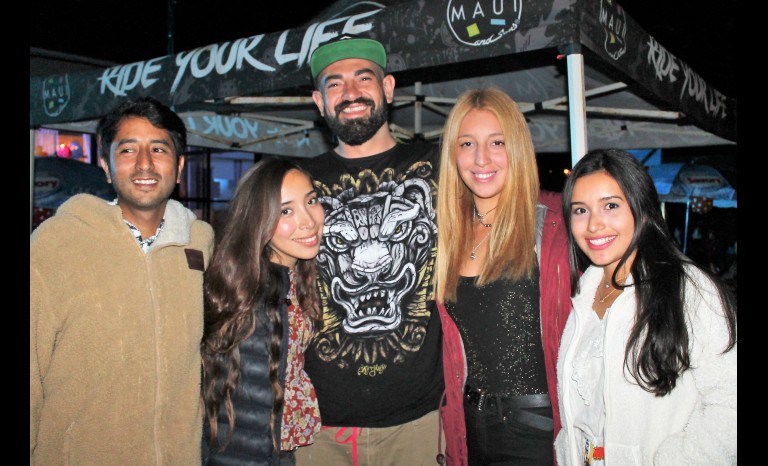 Brian Olivares, Anette Ornelos, Rodrigo Rojas, Consuelo Herrera y Demisis Olivier.