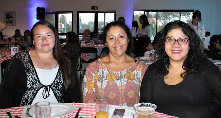 Catherin Rojas, Alejandra García y Carmen García.