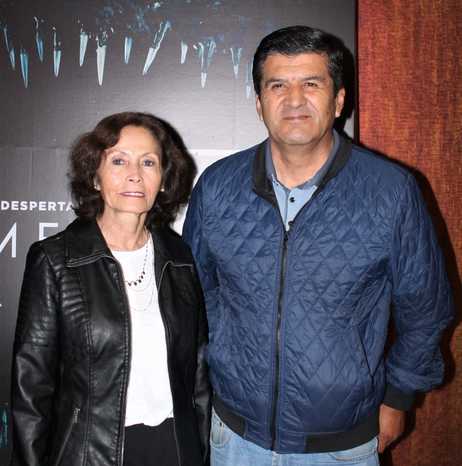 Teresa Poblete Bustos y Ricardo Gálvez.