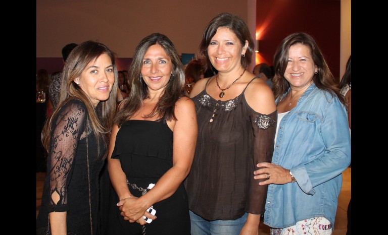 Cecilia Muñoz, Patricia Villena, Marcela Bosker y Solange Bosker.