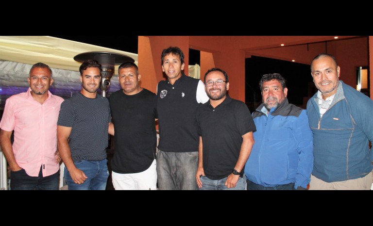 Roberto Inostroza y Franco Espinosa, del CD Impacto de Antofagasta; Bronislav Peñailillo, CD Unión Minas de La Serena; Robinson Cabrera y Francisco Gálvez, de Academia de Fútbol Los Piratas de Coquimbo; Rolando Quezada y William Ramos, del CD Antofapampa.