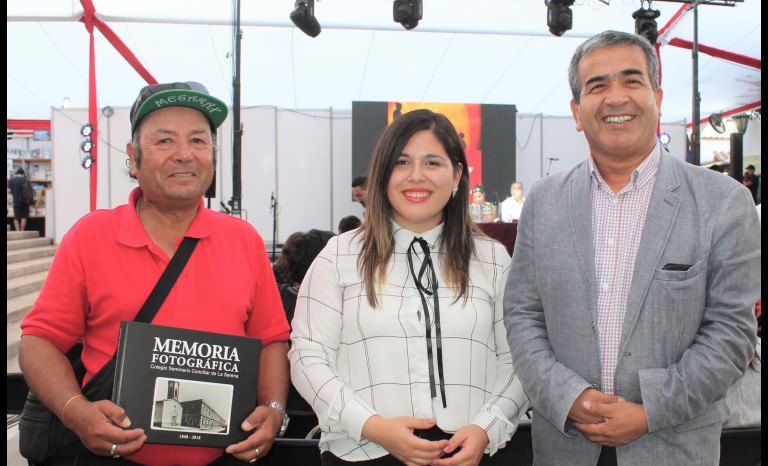 Ramón Campillay, Paula Godoy Bolados y Robinson Hernández, concejal de La Serena.