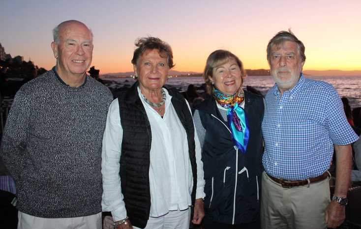 Eduardo Varas, Magdalena Valverde, Beatriz Orellana y Juan Carlos Palma.