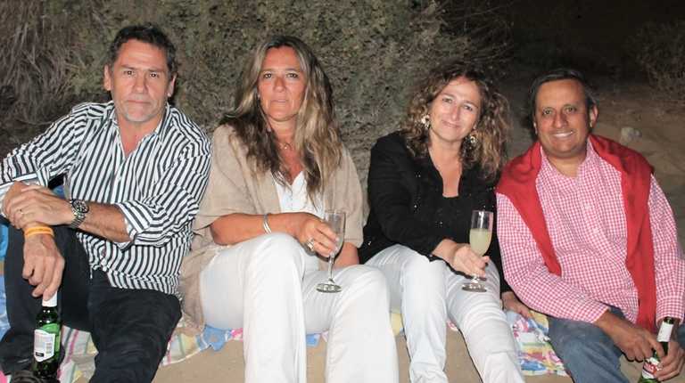 Rafael Rodríguez, Bárbara Recabarren, Nayi Torres y Rodrigo González.