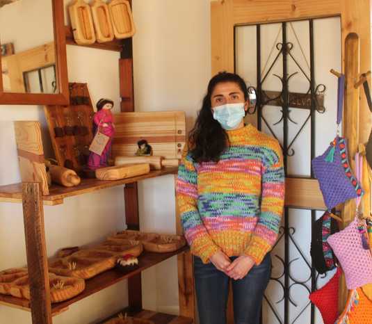 Carmen Hernández, Artesanías Pachamama.
