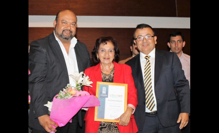 José Montoya, Diva Tejada y Hernán Cortés.