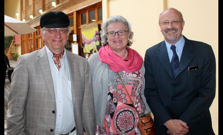 Sergio Sokolski, Margarita Wolwiewicz y Georges Bonan.