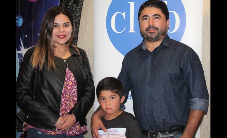 Carolina Miranda, José Ignacio Miranda y Jorge Miranda.