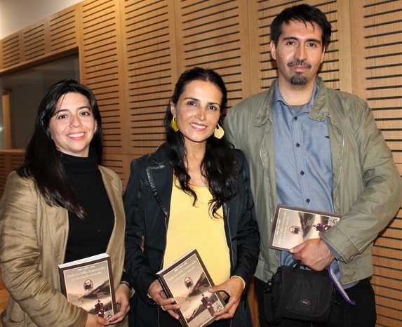 María Francisca Olivares, Isabel Correa y Daniel Contreras.