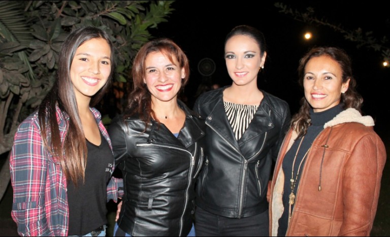 Catalina Morales, Alejandra Gajardo, Paula Moreno y Nadia Randolph.