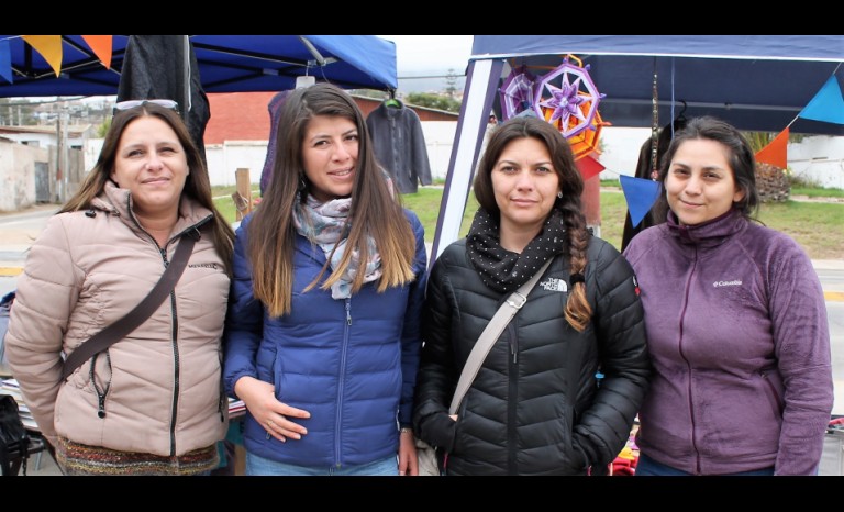 Loreto Torres, Pamela Segura, Vanessa Torrejón y Ana Cortés.