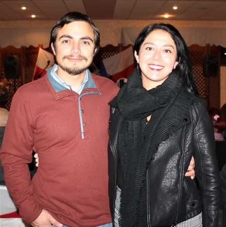 Jonathan Reyes y Paz Peña.
