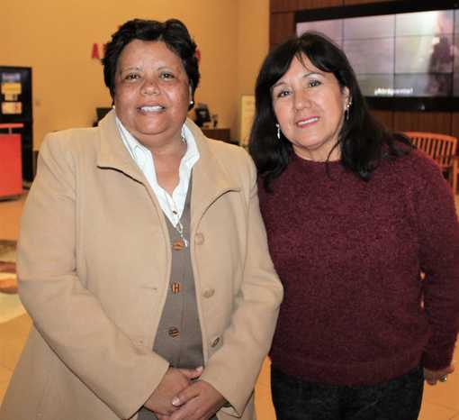 Marcela Tello y Mónica Gallardo.