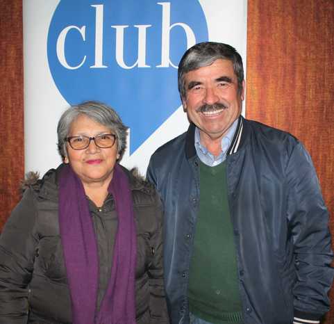 Miriam Vargas y Andrés Farías.
