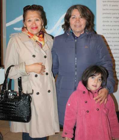 Sonia Tapia, Celia Berenguela y Amanda Medina.