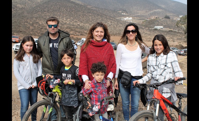 Agustina Ponce, Sebastián Rubio, Benjamín Rubio, Loreto Muñoz, Franco Pizarro, Ángela Lira y Antonia Rubio. 