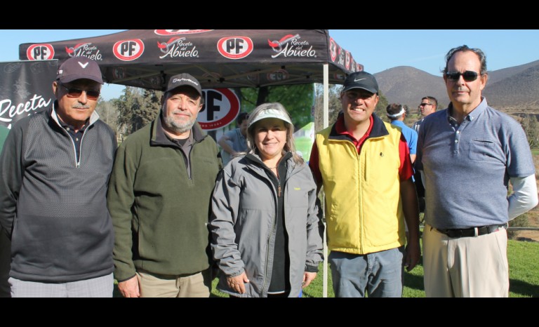 Carlos Fernández, Rodrigo Plaza, María de los Ángeles Mozó, René Moraga y Enrique Valenzuela.