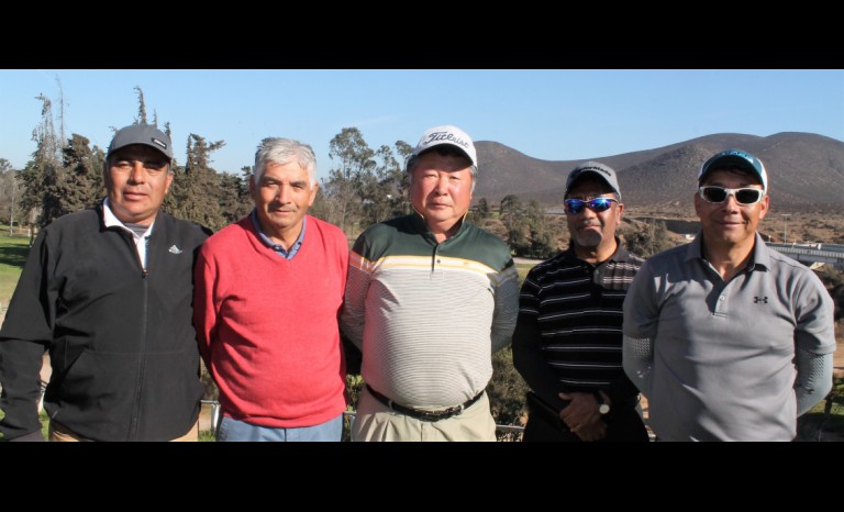 Jaime Collao, Hugo Cortés, Ernesto Jeong, Luis Irrazábal y Patricio Silva.