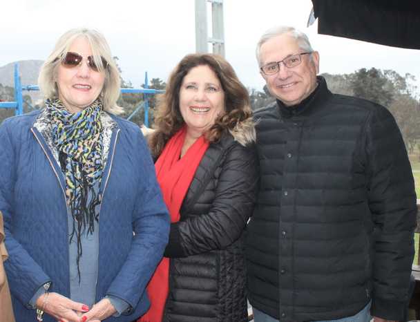 Liliana Herreros, Marcia Schaeffer y Juan Carlos Álvarez.