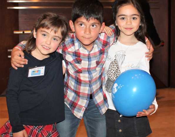 Lucía León, Stefano Albasini y Marina Ruiz.