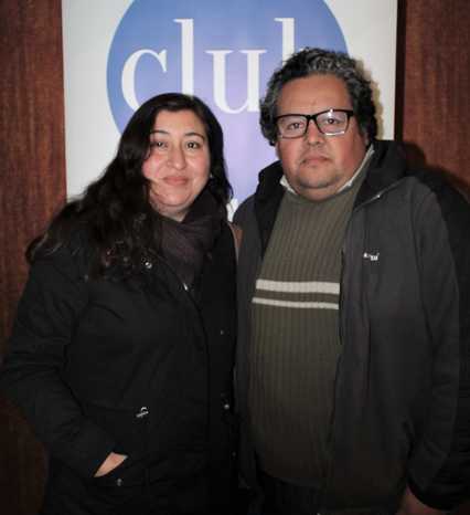 Ruth Díaz y Jorge Núñez.