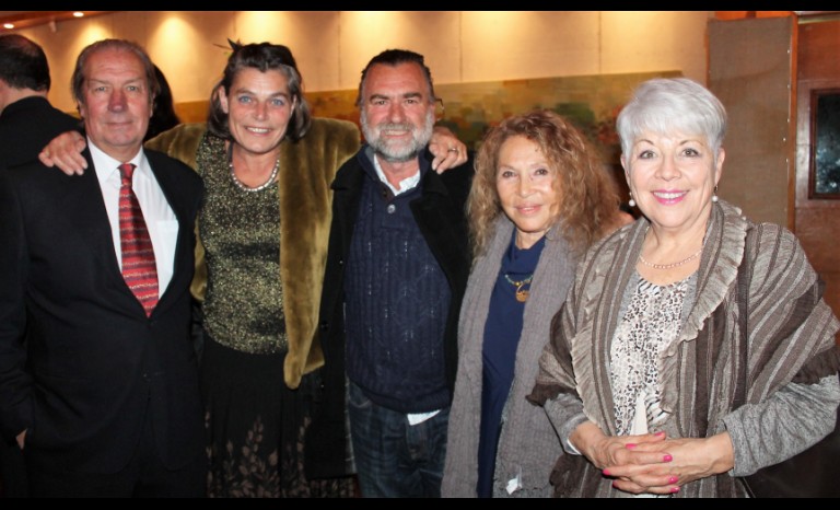 Fernando Ilic, Lisbeth Paris, Pablo de Ferrari, Mónica De Ferrari y Ángela Domas.