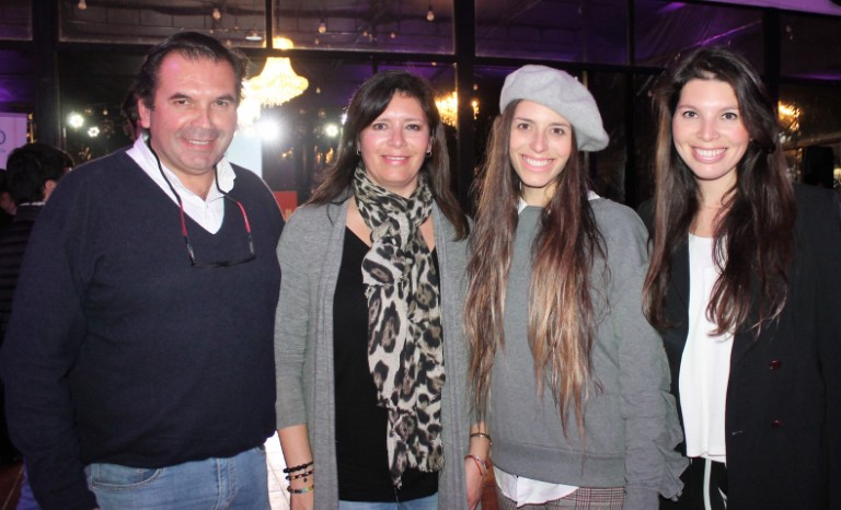 Marcos Carrasco, Marcela Bosker, María Jesús Carrasco y Makarena Carrasco.