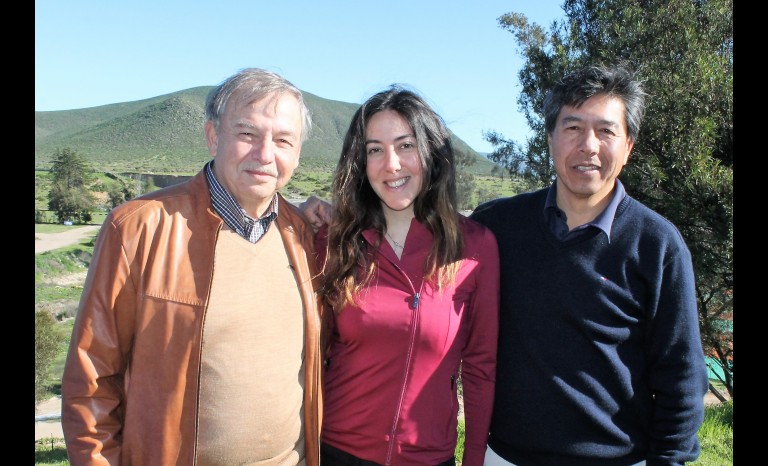 Fernando Ostornol, Natalia Barría y Roberto Chiu.