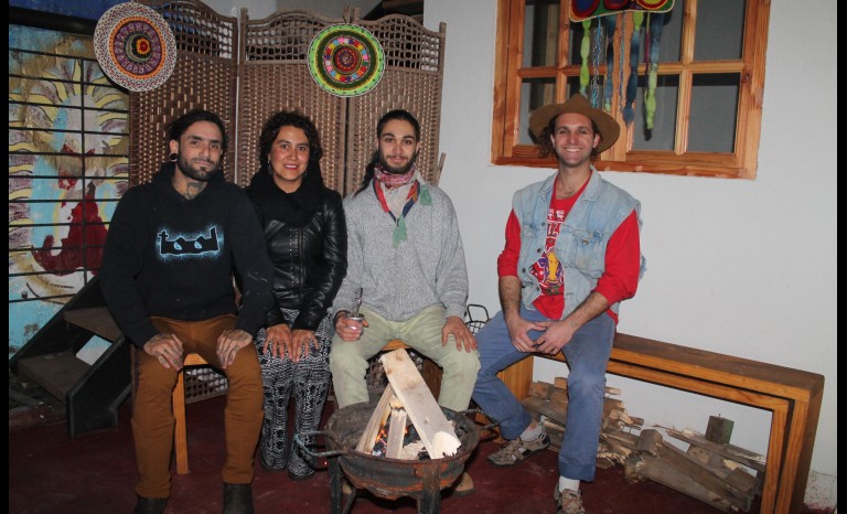 Manuel Torres, Carla Rojas, Davor Koscina y Dusan Koscina.