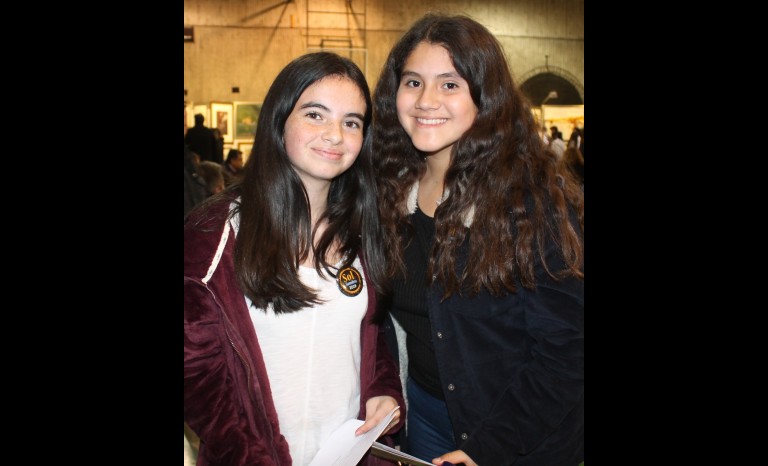 Gabriela Santander y Camila Pérez.