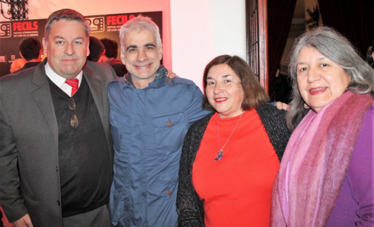 Juan Luis Caradeuc, Boris Quercia, Lucía Bolados y Susana Gavilanes.