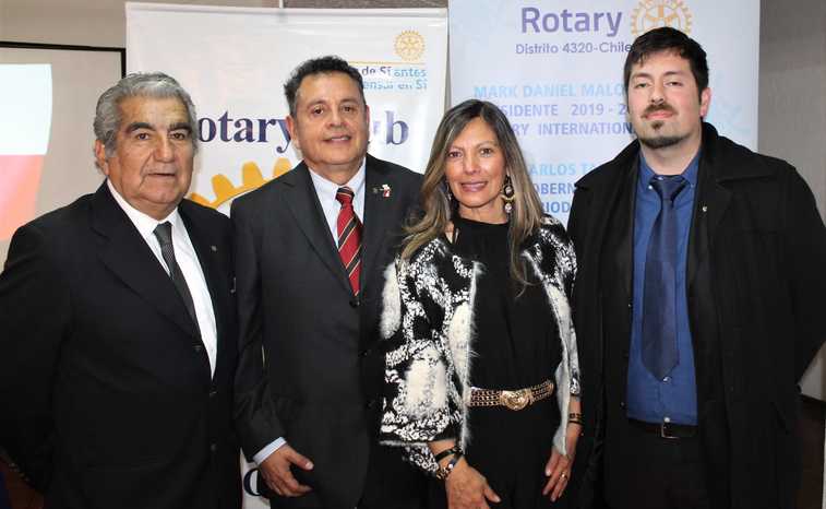 Luis Salinas, José Manuel Galaz, Patricia Ulloa y Daniel Silva.