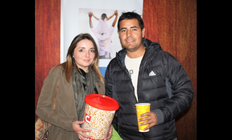 Karina Hurtado y Manuel Molina.