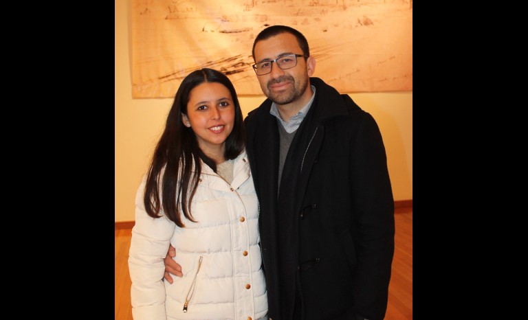 Marcela Catalán y Cristian Carrasco.