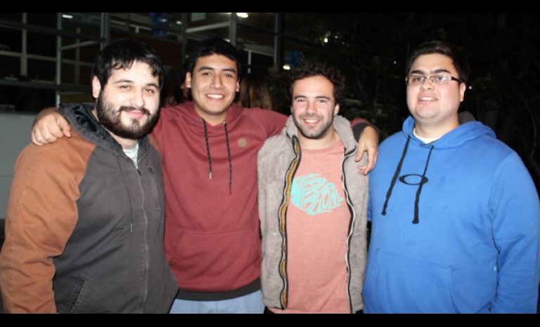 Martín Elorza, Felipe Ogalde, Mario Fava e Ignacio Sánchez.