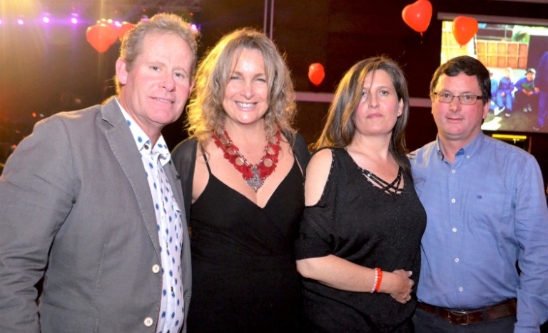 Sergio Bertolla, Stefania Rizzoli, Rita Pomarolli y Giovanni Bonani.