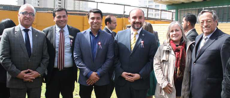 Juan Carlos Rojas, Jorge Hurtado, Marco Antonio Sulantay, Marcelo Pereira, María de los Ángeles Mozó y Marcelo Castagneto.