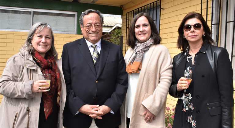 María de los Ángeles Mozó, Marcelo Castagneto, Carolina Mozó y Soledad Orrego.