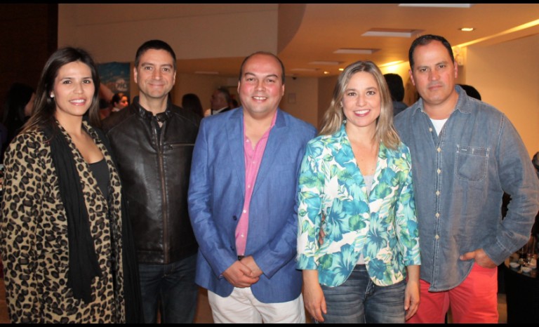 Consuelo Rodríguez, Rodrigo Cabrera, Orel Alí, Carla Albertini y Francisco Puga. 