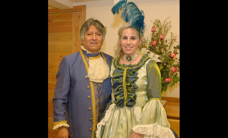 Nelson Cortés y Lydia Gratton.