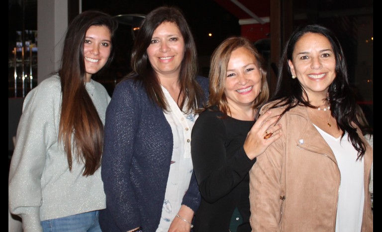 María José Carrasco, Marcela Bosker, Claudia Ortega y Patricia Rojas Alday.