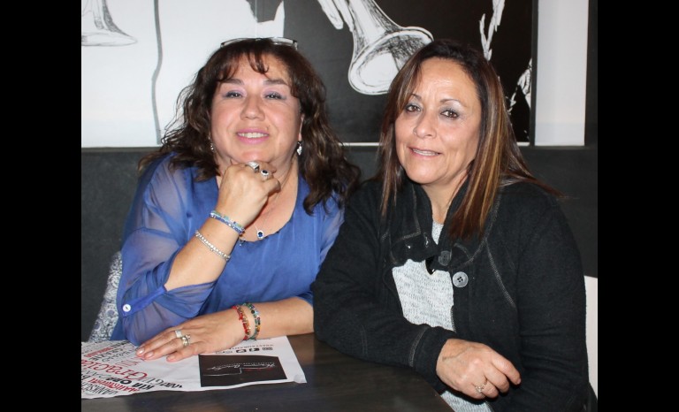 Norma Yáñez y Jessica Araya.
