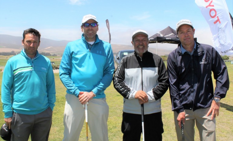 Raúl Muñoz, Andrés Corral, Óscar Leiva y José Ignacio Rivera.
