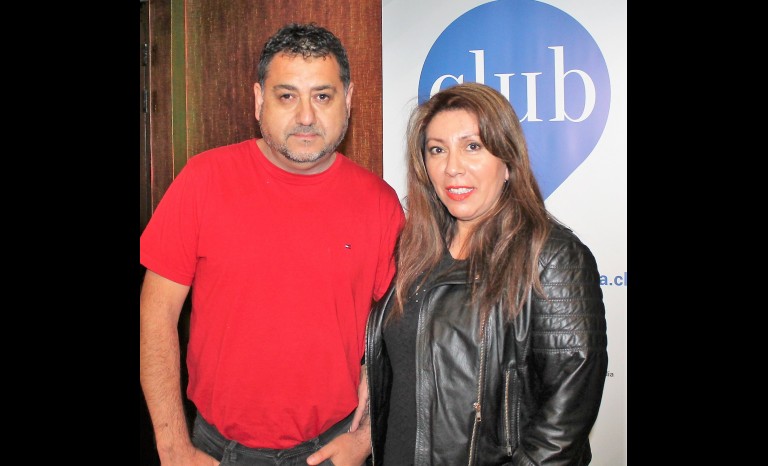 Rubén Araya y Jenny Miranda.