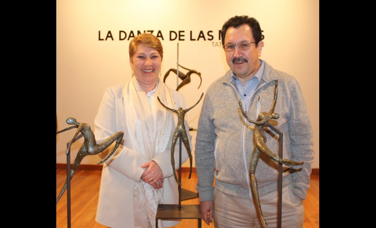 Tatiana Martin y Pedro Aguilar.