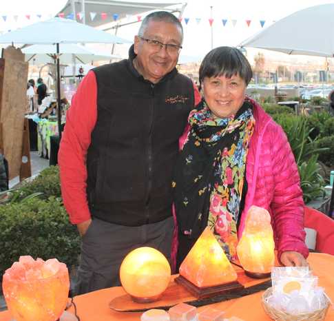 Juan Pastén y Lowe Ho, de Salúmina.