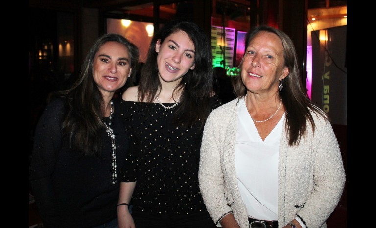 Francisca Echeverría, Javiera Vivas y Pía Bertossi.